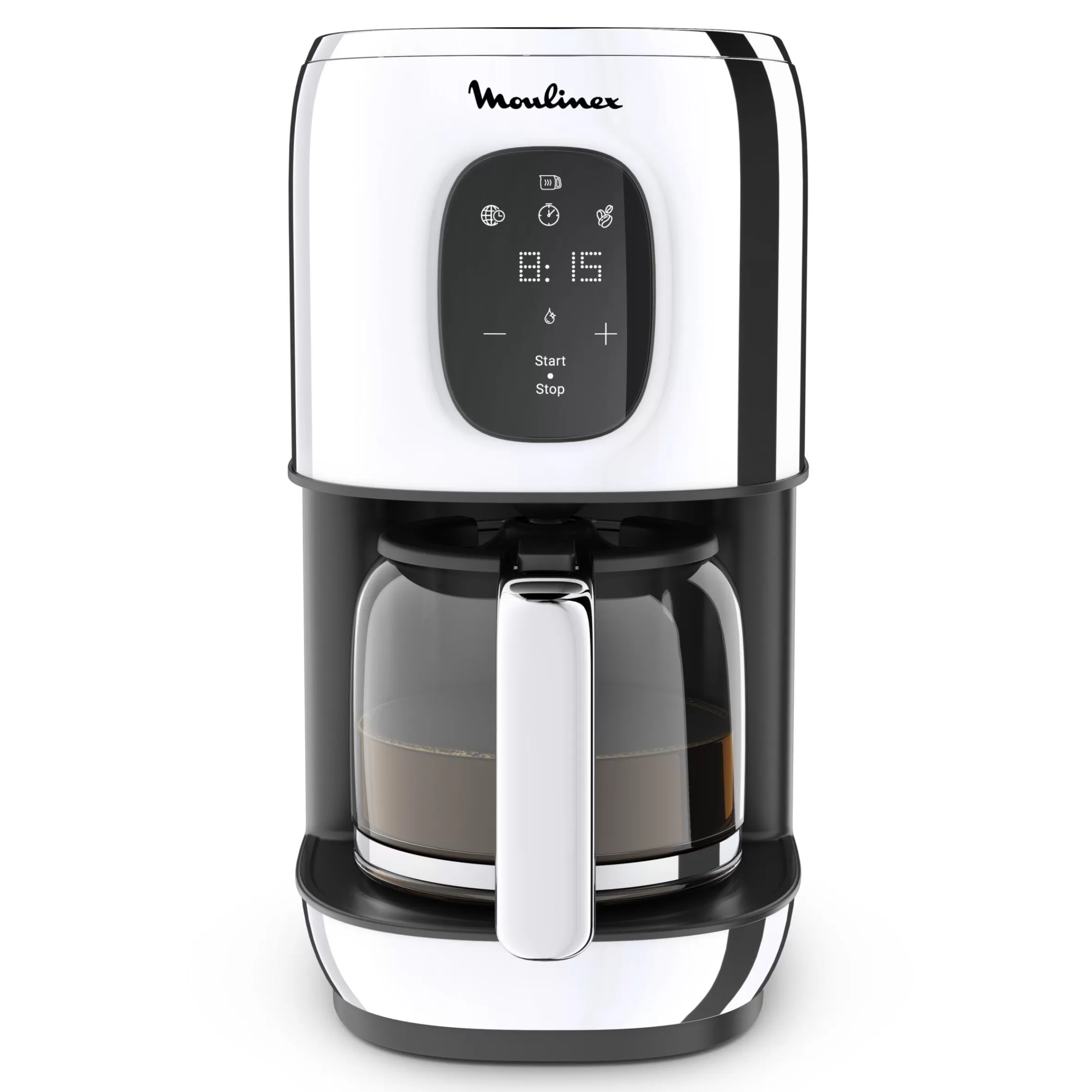 Cafetiere Filtre Programmable Inox Majestuo Ecran Tactile-Moulinex Online