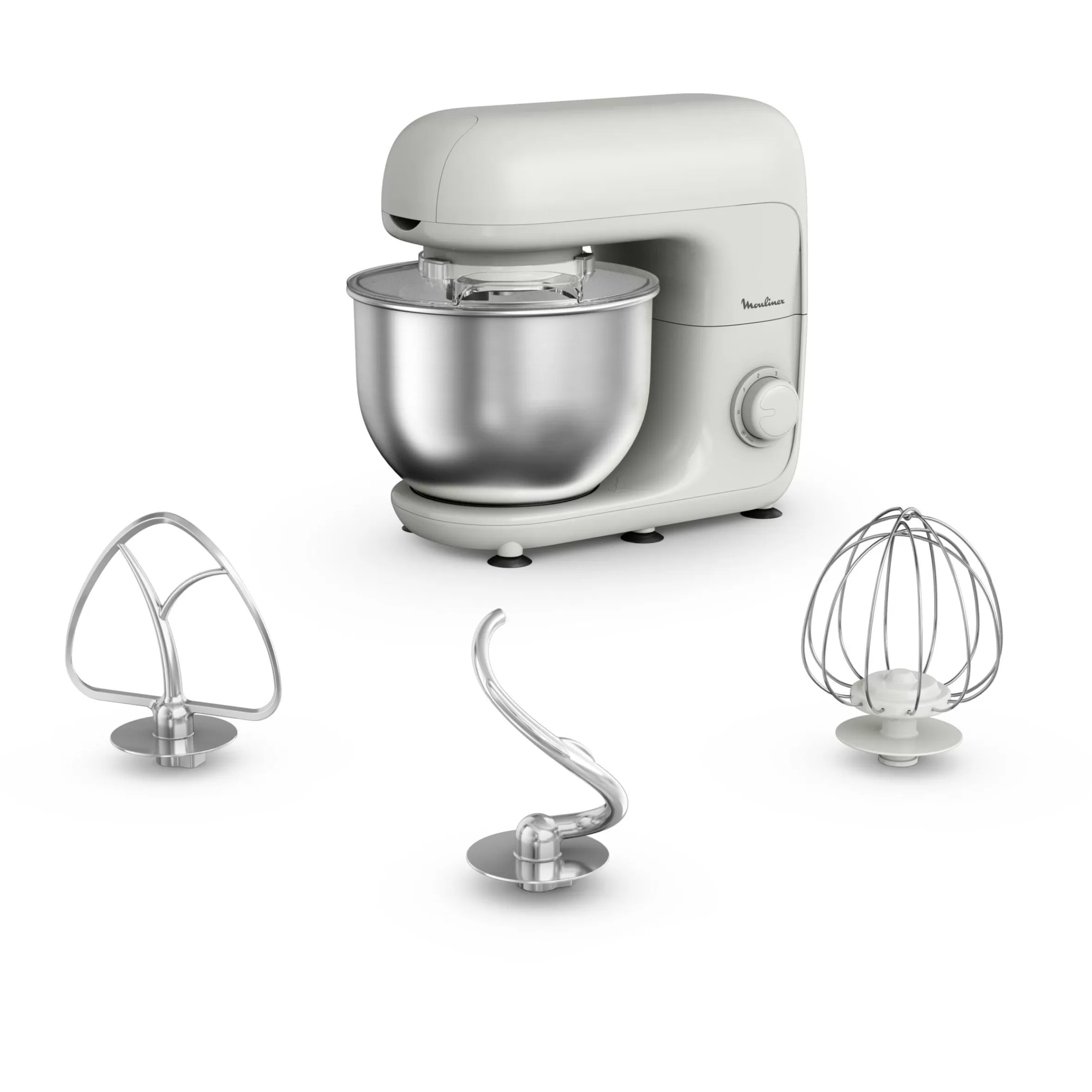 Robot Patissier Bake Essential, Bol De 4.8 L, Kit De Patisserie, 800 W-Moulinex Cheap