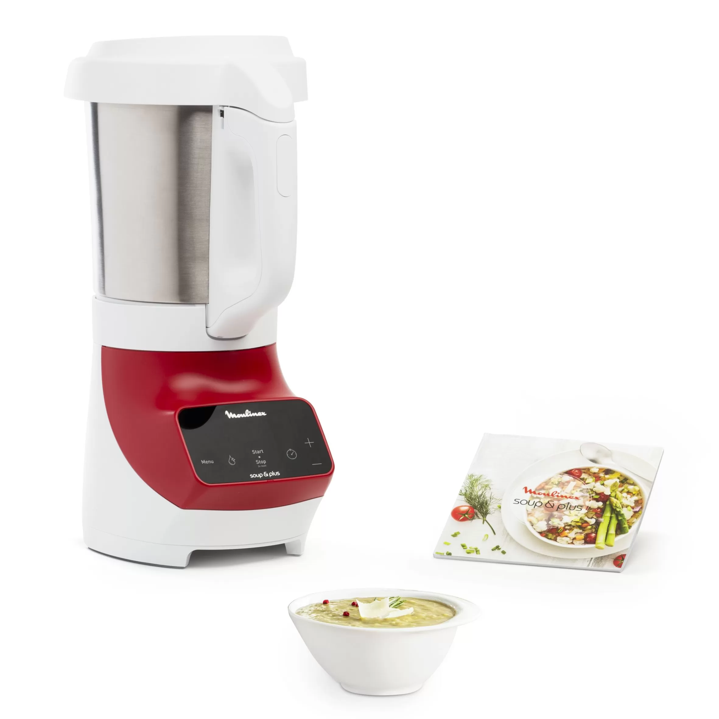 Soup&Plus Rouge 1100 W-Moulinex Discount